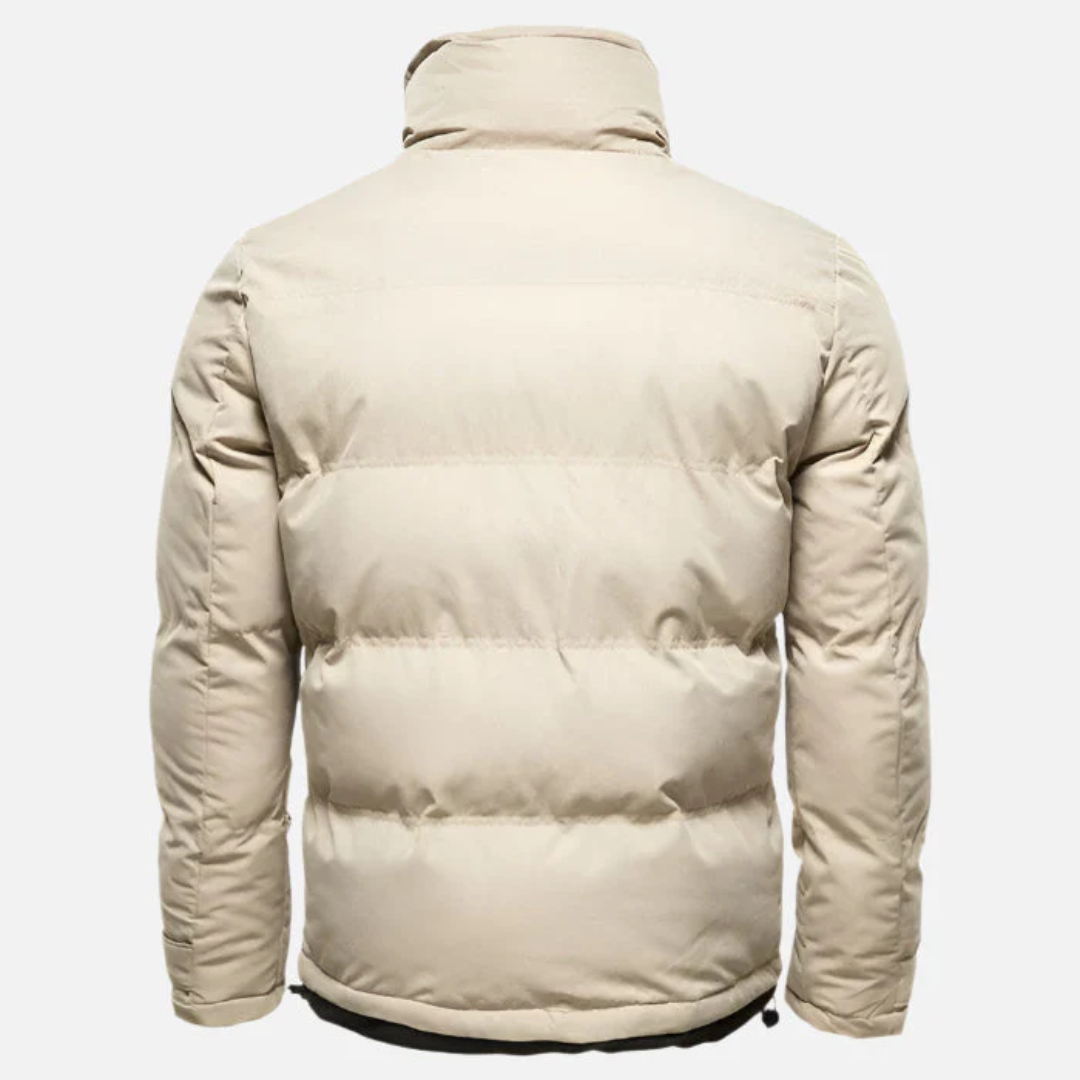 Jaqueta Masculina Puffer Forrada em Lã