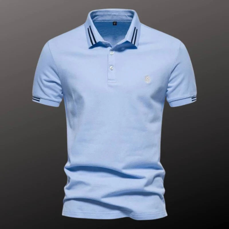 Camisa Polo Masculina em Algodão LN201