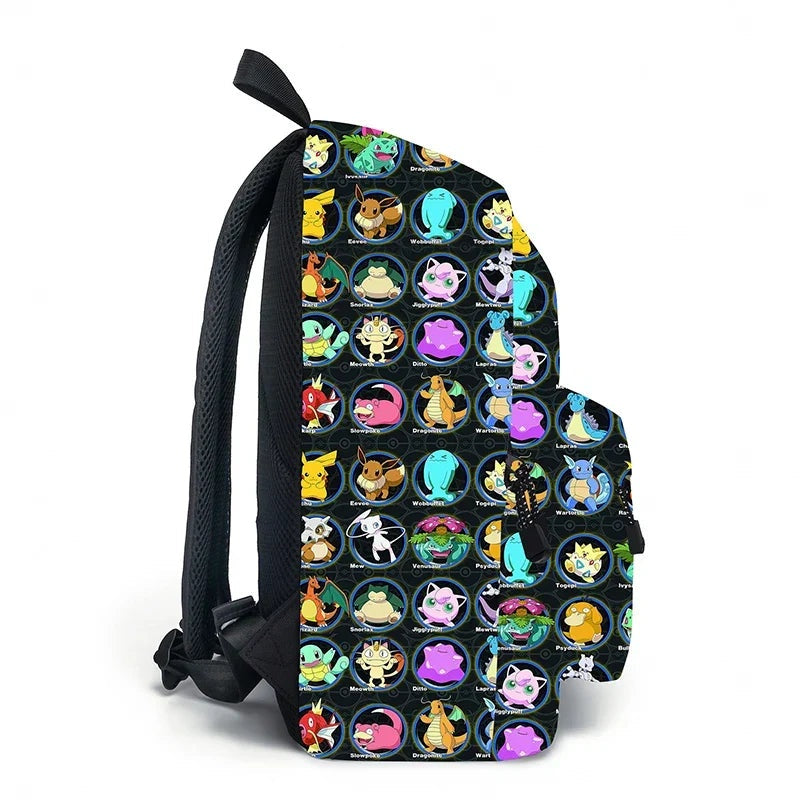 Kit Escolar e Lancheira - Pokémon Go