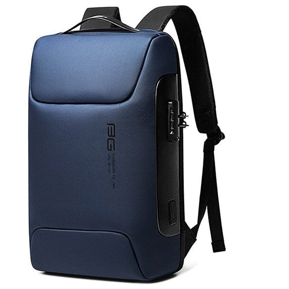 Mochila Executiva LN401 - Notebook 15`, Impermeável, Porta USB e Trava TSA