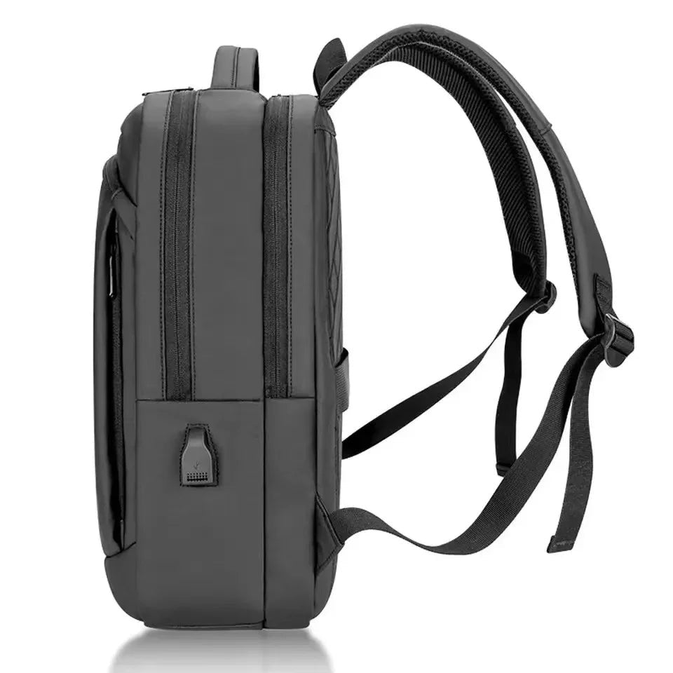 Mochila Executiva Impermeável com USB LN419 - Notebook 15,6