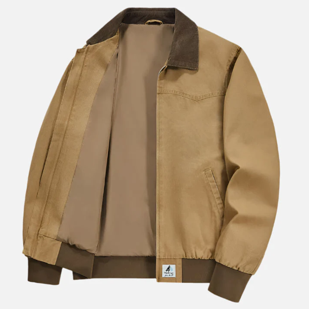 Jaqueta Bomber Vintage Masculina