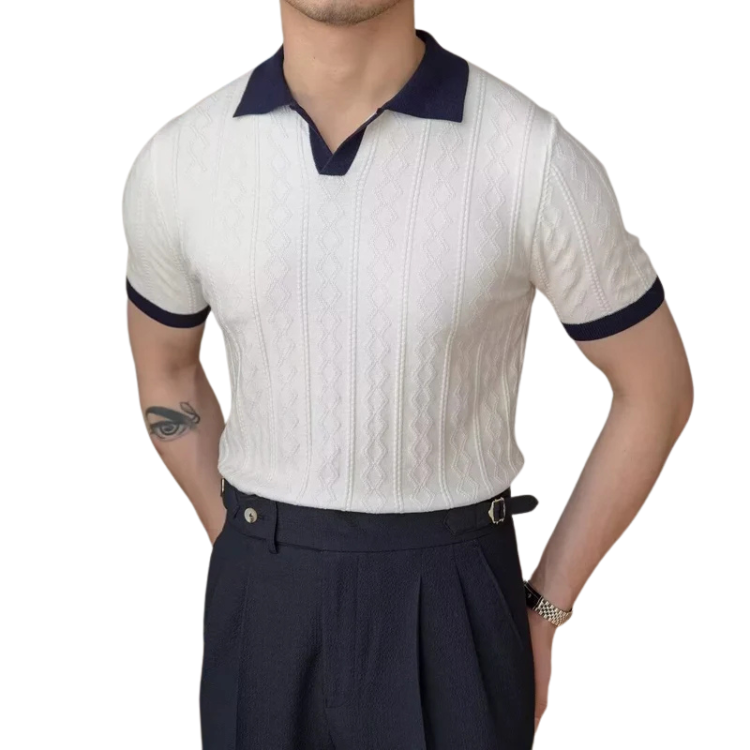 Camisa Polo Masculina Tricot LN025