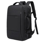 Mochila de Viagem LN408 - Notebook 17`, Expansível, Impermeável e Porta USB
