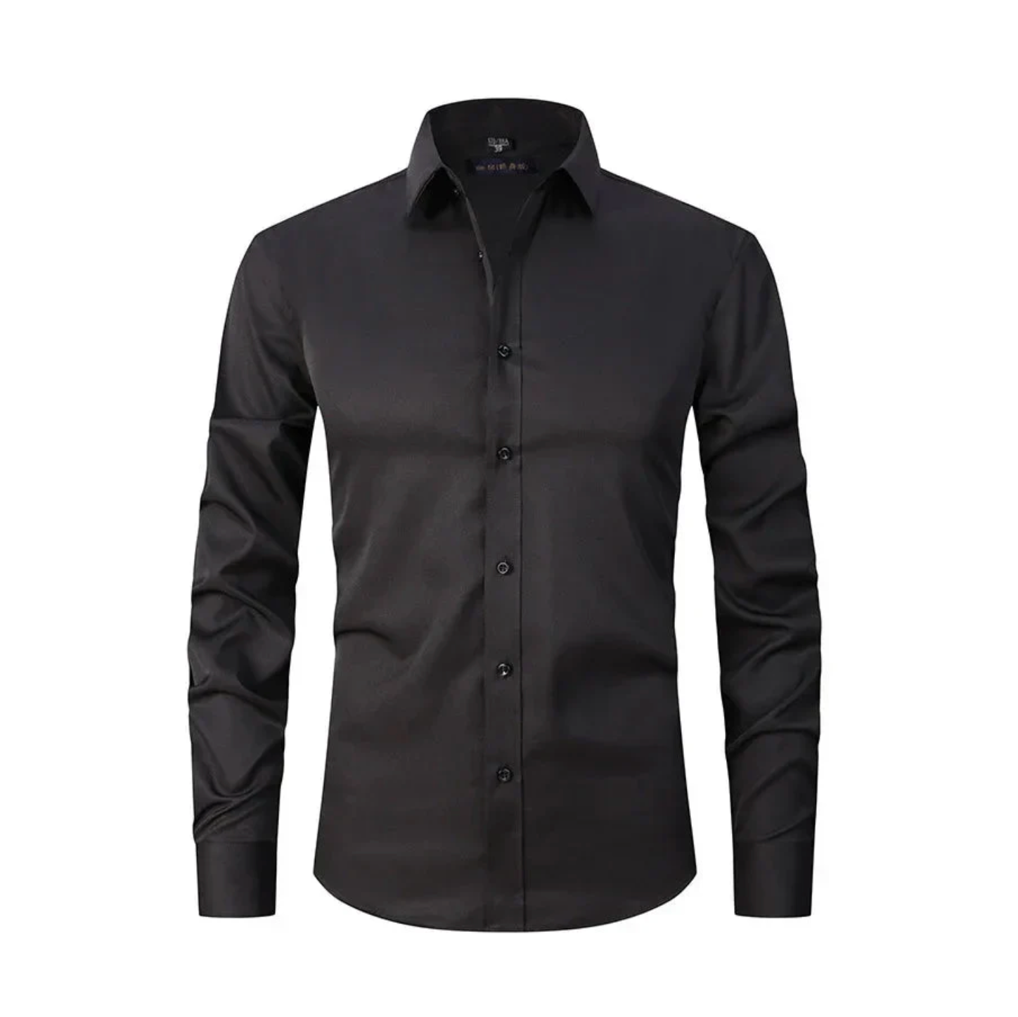 Camisa Social Masculina Elástica Slim Fit