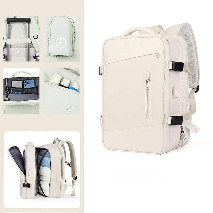 Mochila de Viagem Moderna LN425 - Confortável