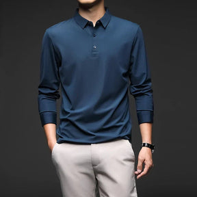 Camisa Polo Manga Comprida Masculina LN051