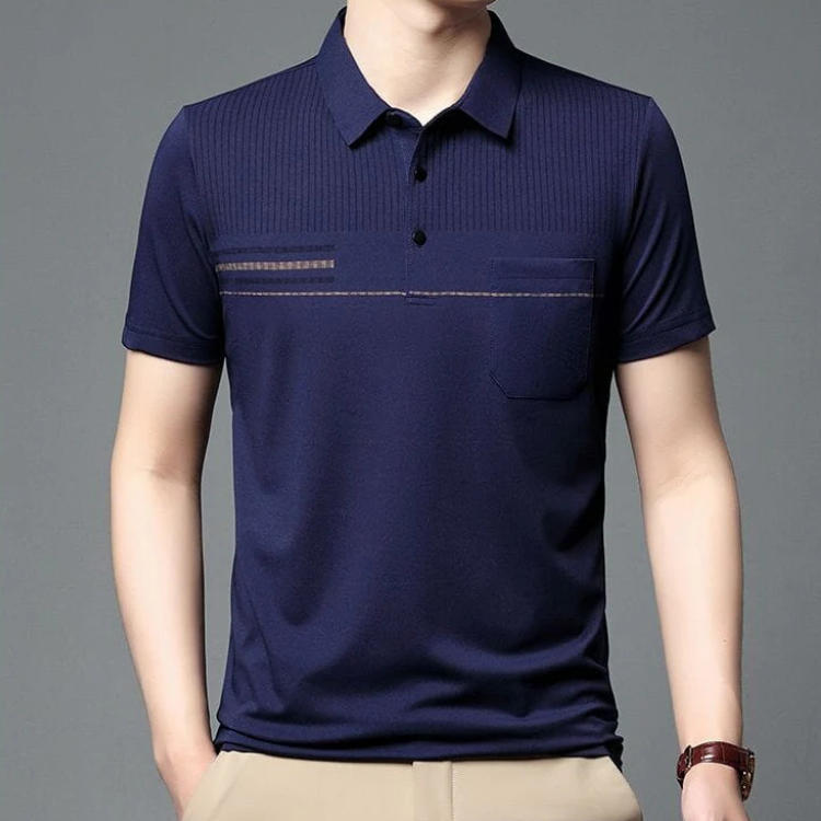 Camisa Polo Masculina em Algodão LN199
