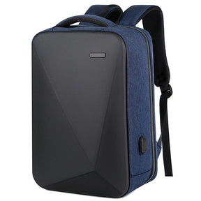 Mochila Executiva LN411 - Notebook 15`, Impermeável, Porta USB e Trava TSA