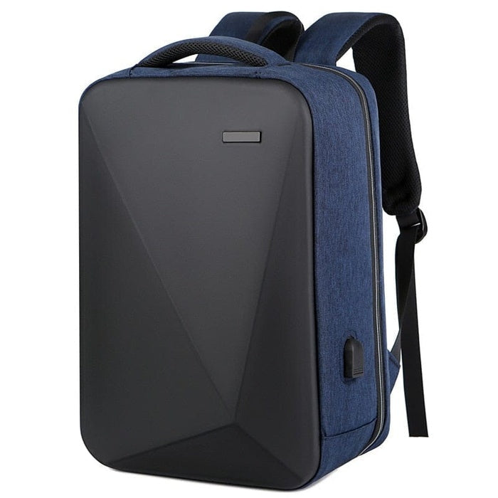 Mochila Executiva LN411 - Notebook 15`, Impermeável, Porta USB e Trava TSA
