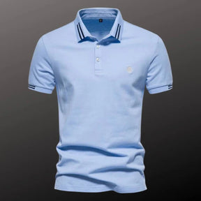 Camisa Polo Masculina em Algodão LN201