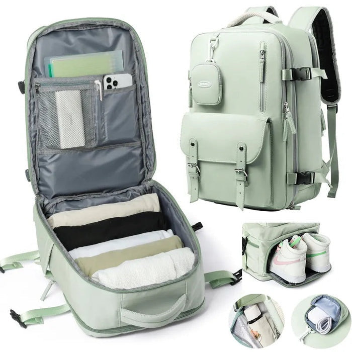 Mochila de Viagem Multicompartimentos LN413 - Impermeável