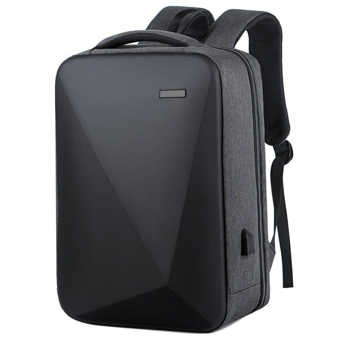 Mochila Executiva LN411 - Notebook 15`, Impermeável, Porta USB e Trava TSA