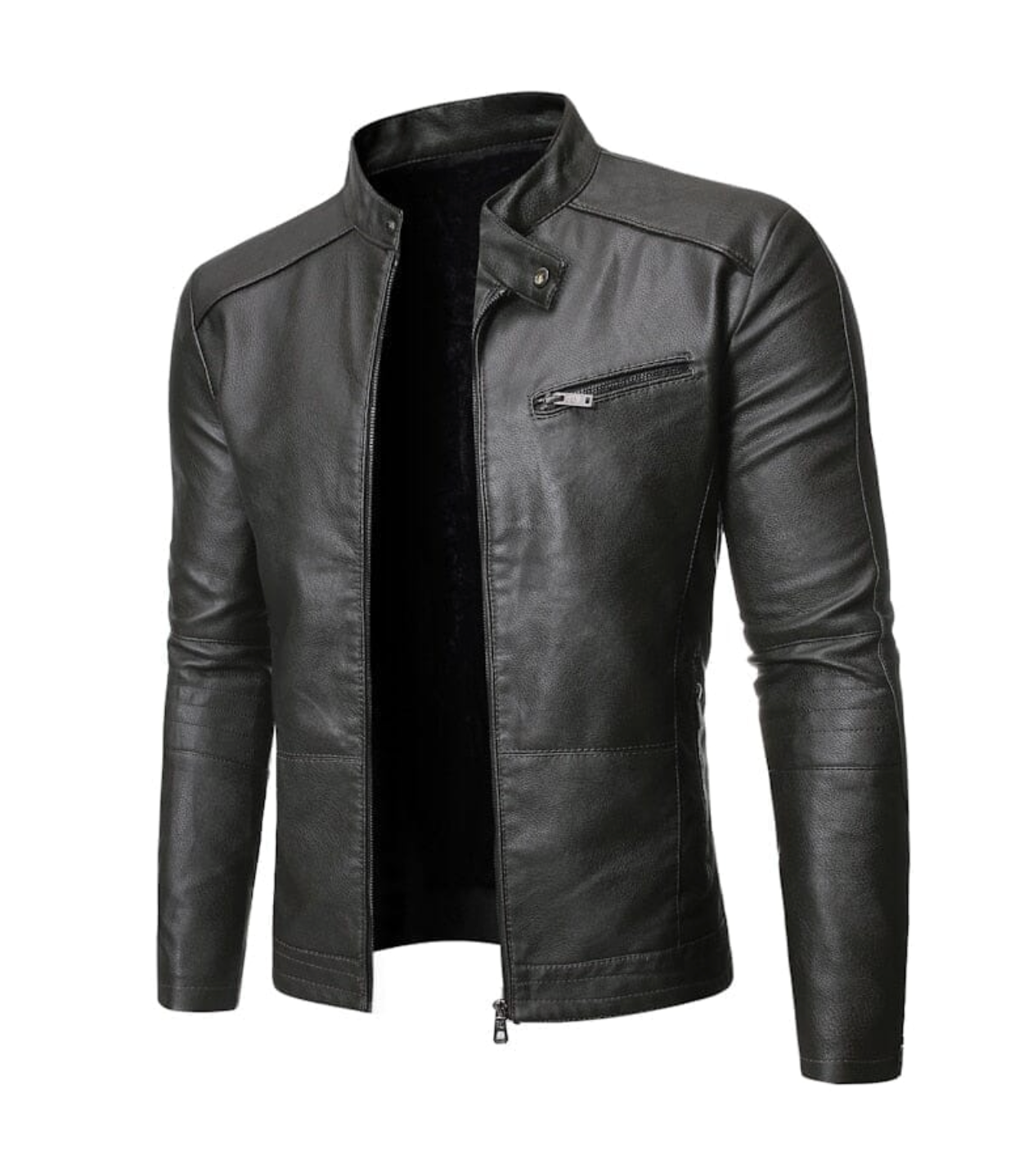 Jaqueta Masculina de Couro Madrid