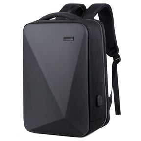 Mochila Executiva LN411 - Notebook 15`, Impermeável, Porta USB e Trava TSA