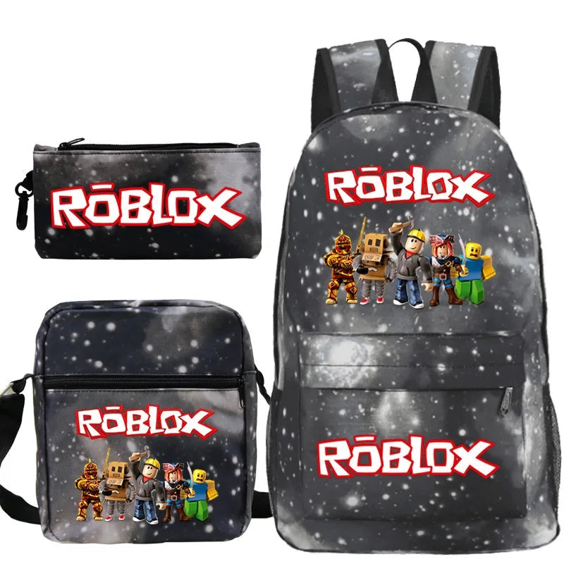 Infantil Roblox + Lancheira e Estojo de Brinde