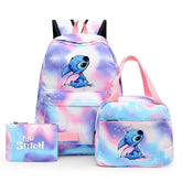 Kit Escolar e Lancheira - Lilo e Stitch
