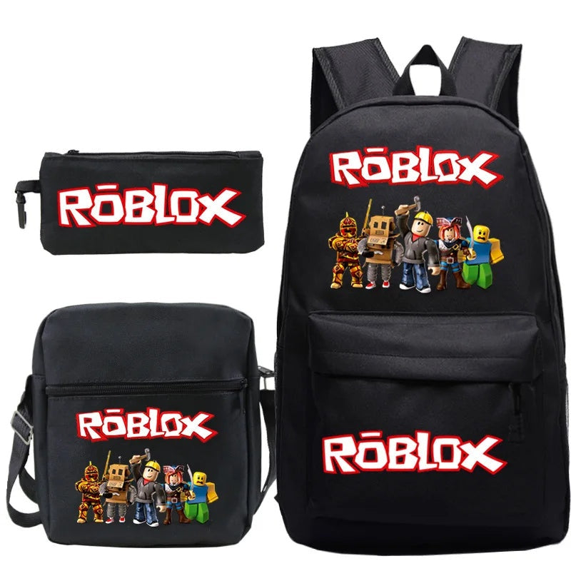 Infantil Roblox + Lancheira e Estojo de Brinde