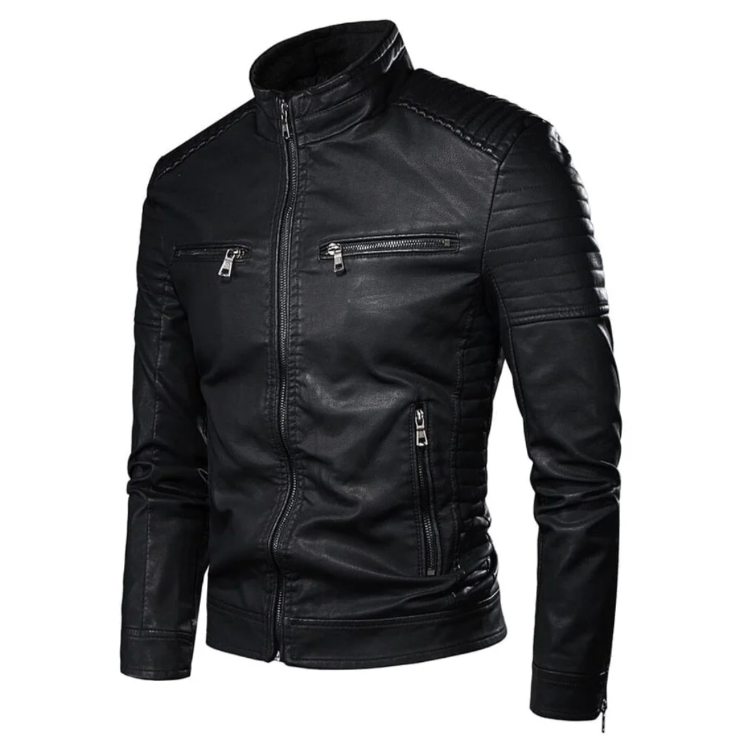 Jaqueta Masculina de Couro Italiano