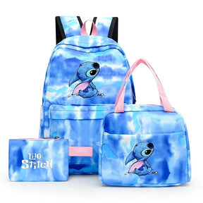 Kit Escolar e Lancheira - Lilo e Stitch