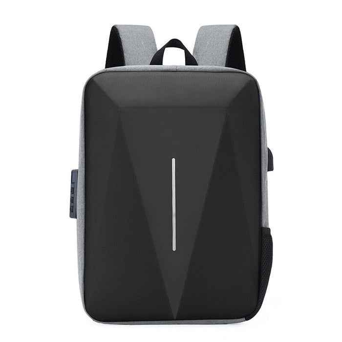 Mochila Executiva LN409 - Notebook 15`, Impermeável, Porta USB e Trava TSA