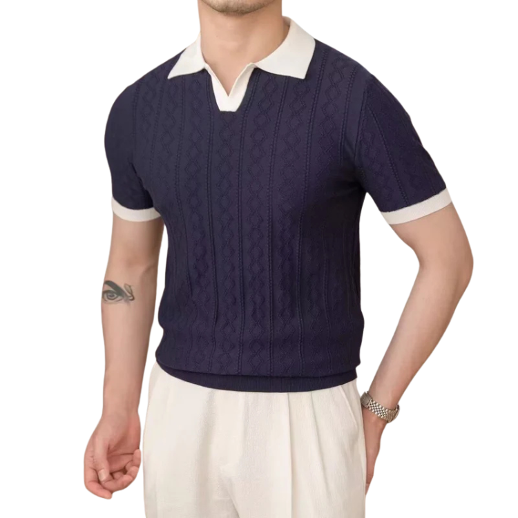 Camisa Polo Masculina Tricot LN025