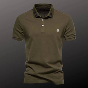 Camisa Polo Masculina em Algodão LN201
