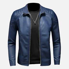 Jaqueta de Couro Masculina Velmark