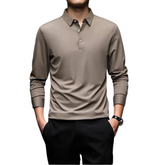 Camisa Polo Manga Comprida Masculina LN051