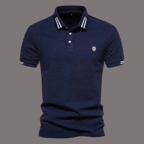 Camisa Polo Masculina em Algodão LN201