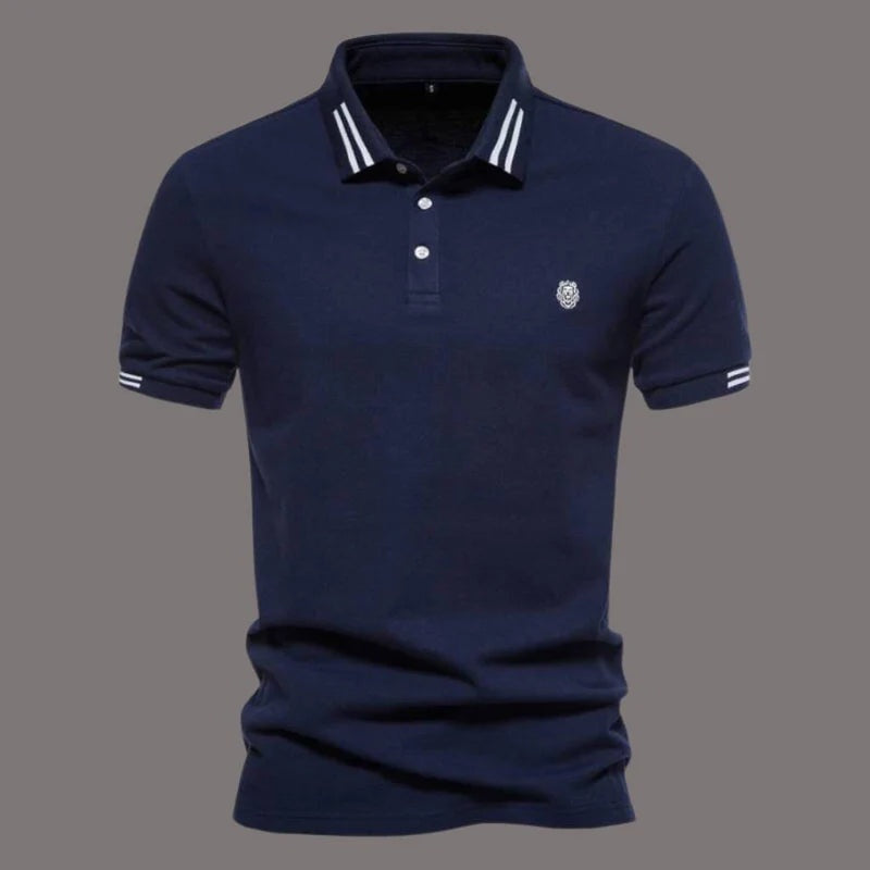 Camisa Polo Masculina em Algodão LN201