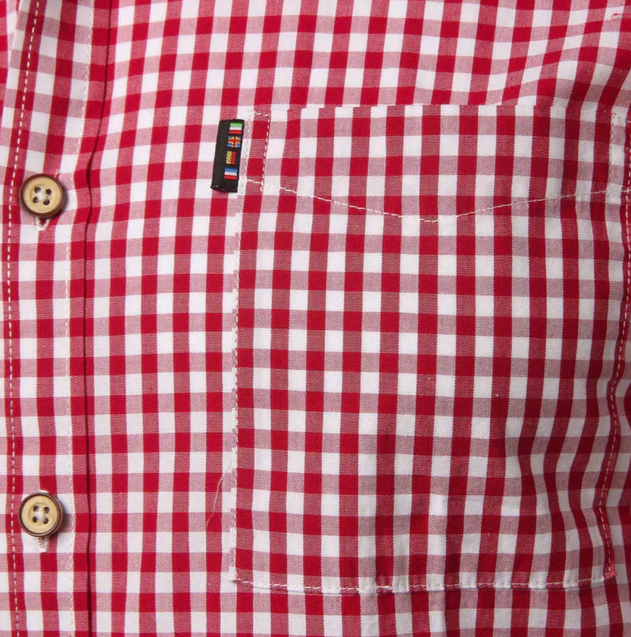 Camisa Social Masculina Manga Longa Quadriculada